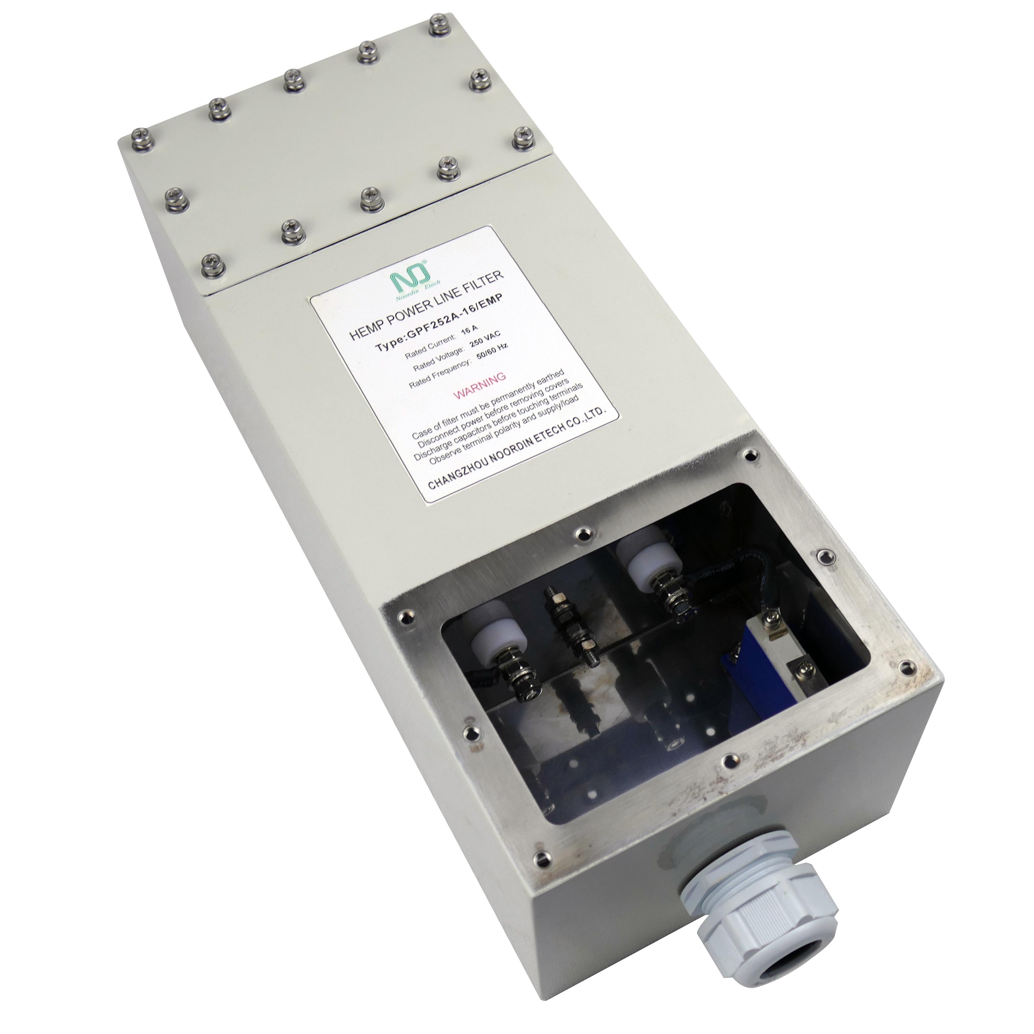 High-Altitude Electromagnetic Pulse HEMP Filter GPF252C-32/EMP